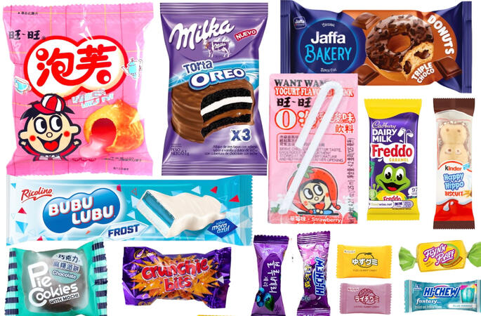 Foreign Treat Variety Bag